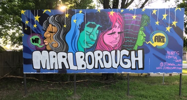 4 26 21 Marlborough Rising Mural